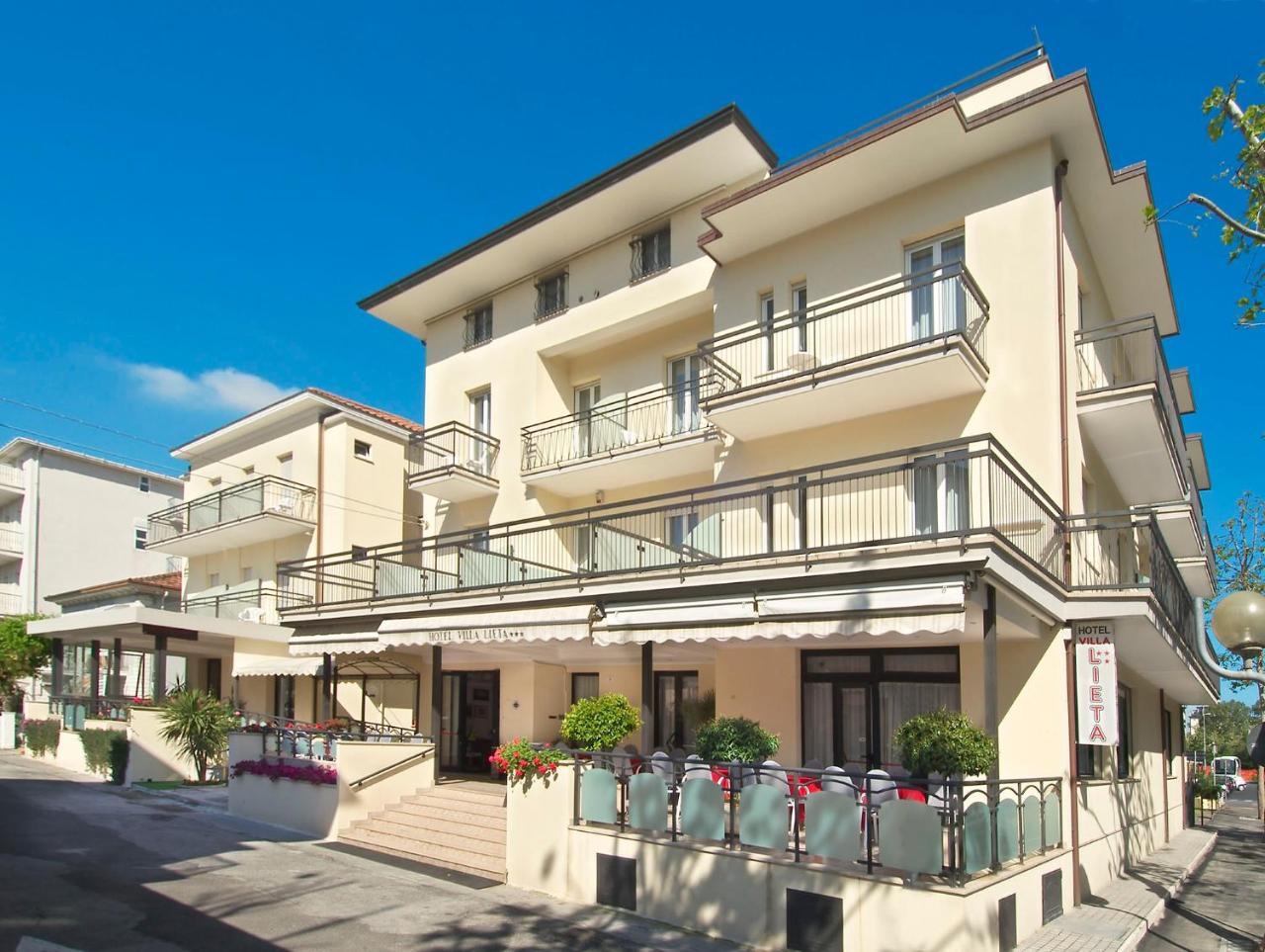 Hotel Villa Lieta Rimini Buitenkant foto
